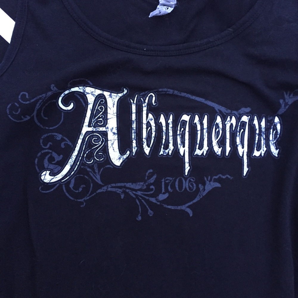 3/$25 🔴 Albuquerque black tank top - Picture 2 of 2